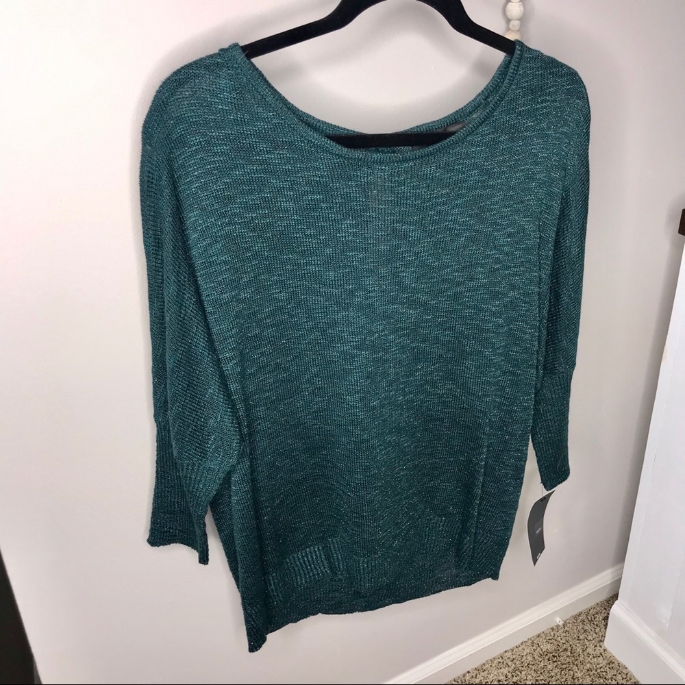 Teal oversized sweater. NWT